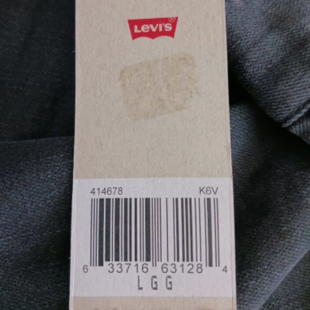 Levi's Trucker Black Jean Denim Jacket Fleece Sherpa Lined Girls 12-13 Size L - Picture 9 of 9